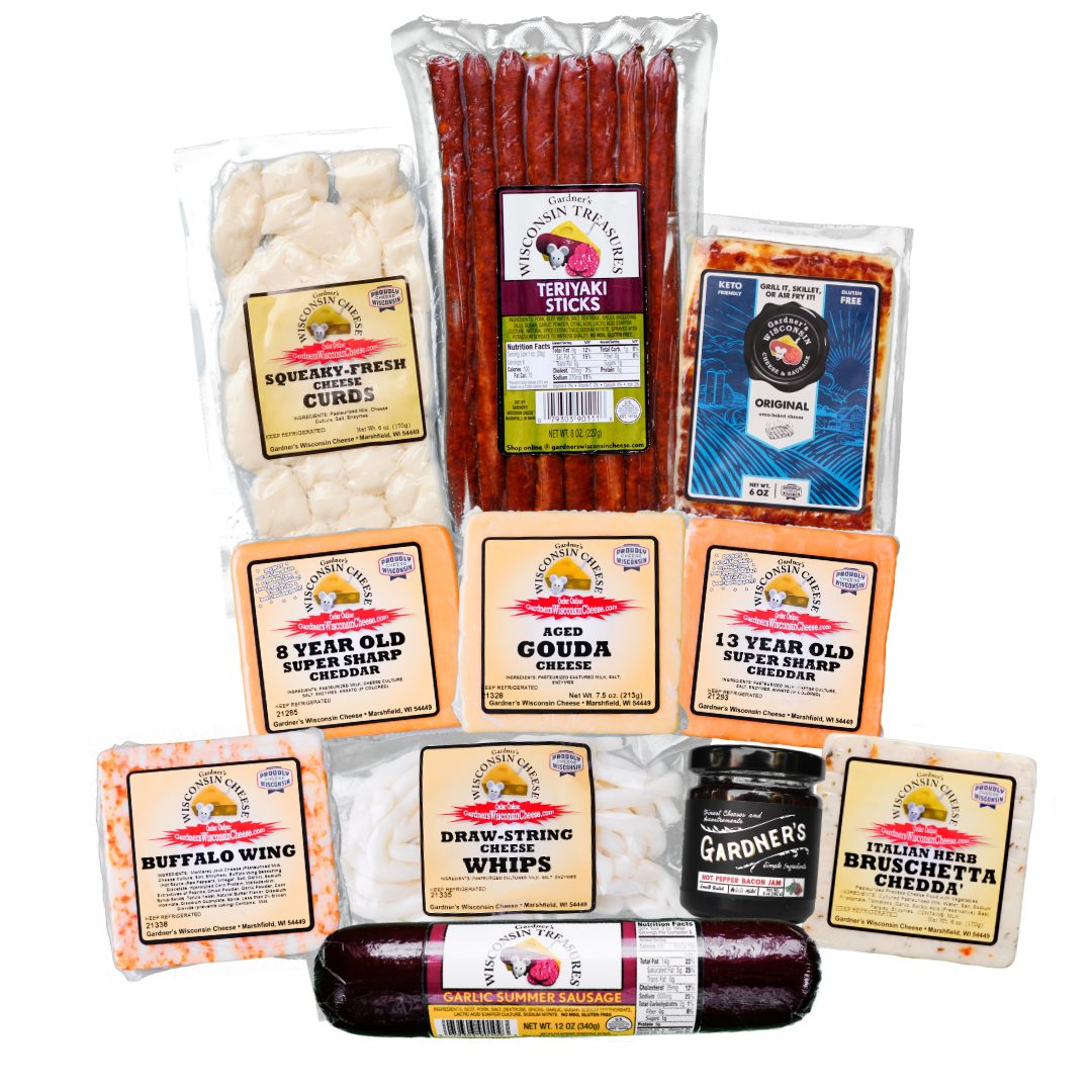 ULTIMATE Wisconsin Cheese and Sausage Package